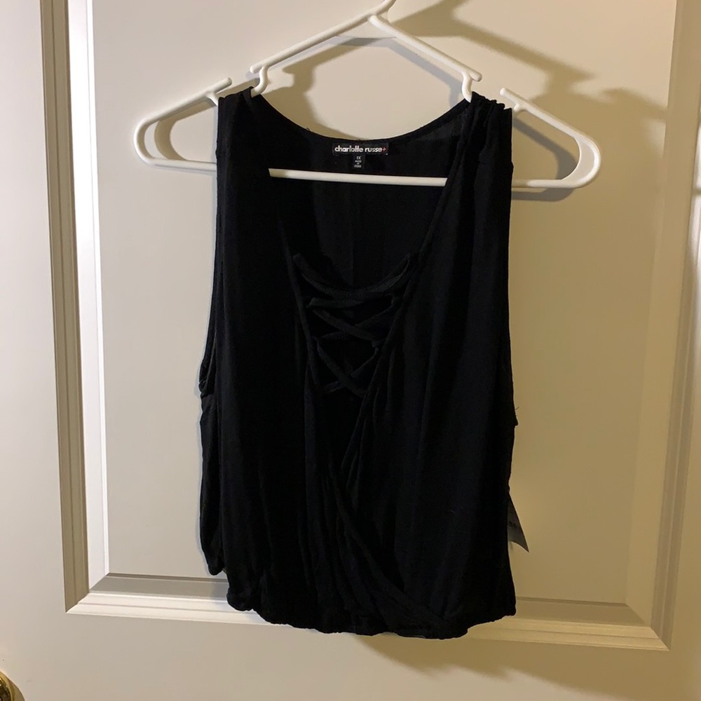 Semi-sheer Crop Top